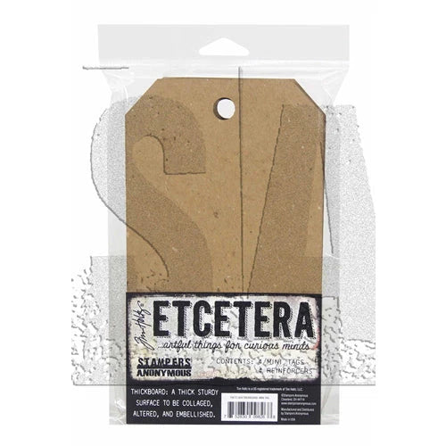 Tim Holtz & Stampers Anonymous - Etcetera 4 Mini Tags