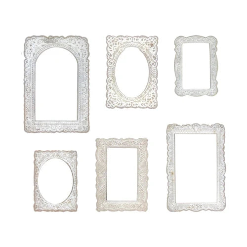 Tim Holtz Idea-ology Baseboard Frames Lace