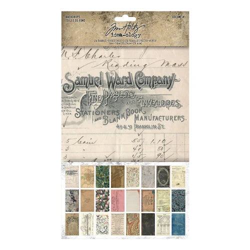 Tim HOltz Backdrops Vol 1