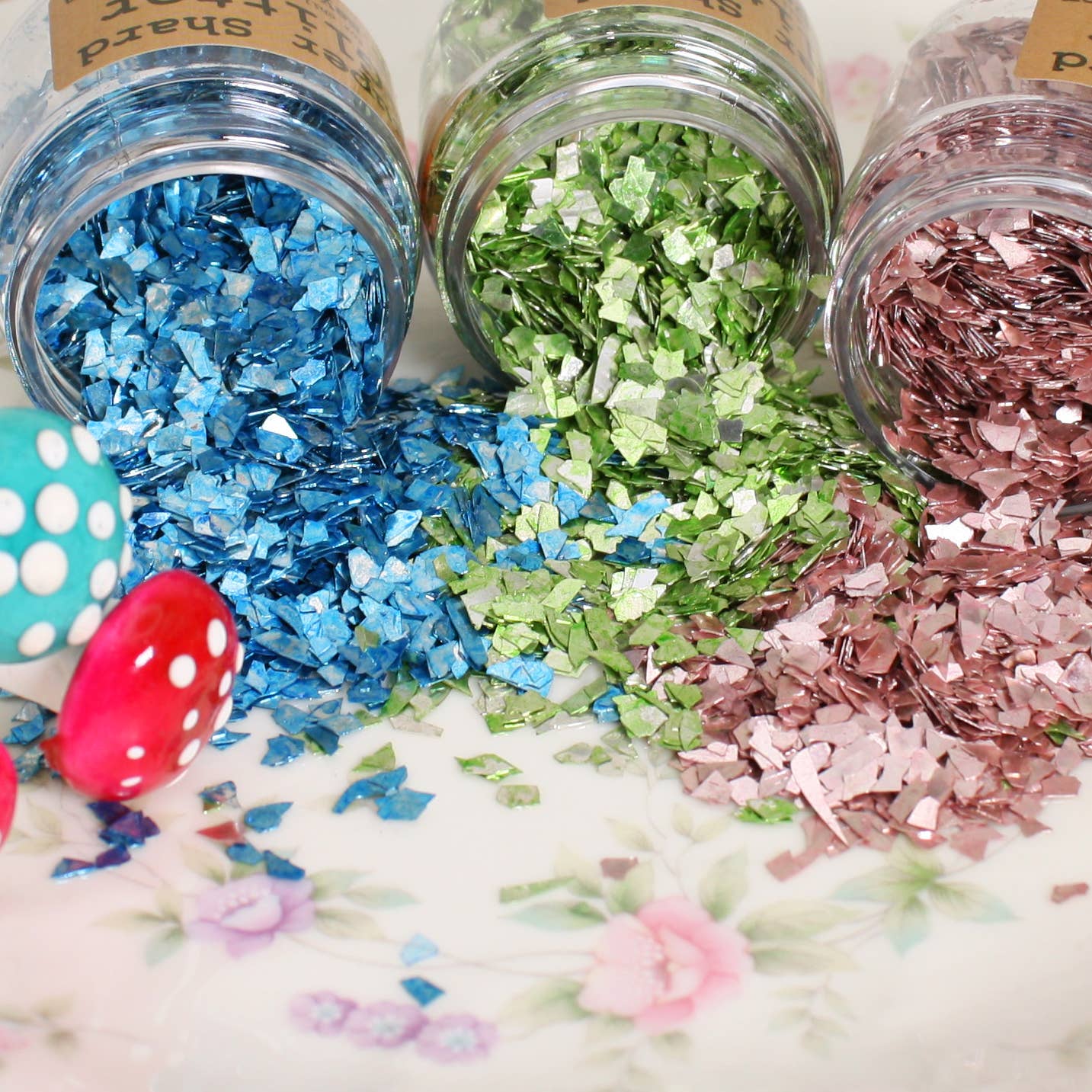 Meyer Imports : Pastel Shards Set of 3 - 3oz of Glitters