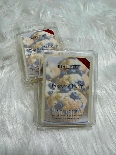 Nine Mile Candles - Blueberry Muffins (Melts and Candles)