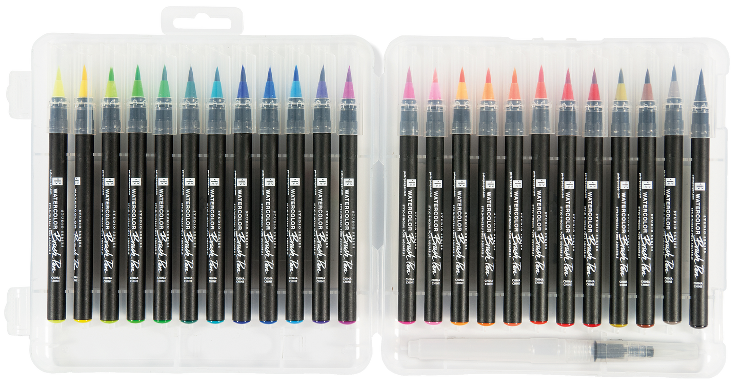 Peter Pauper Press - Studio Series Watercolor Brush Pens