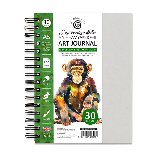 Cosmic Shimmer - A5 Customizable Heavyweight Art Journal
