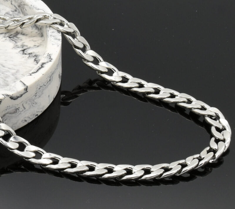 J&J Designs : Cuban Link Stainless Steel Necklace
