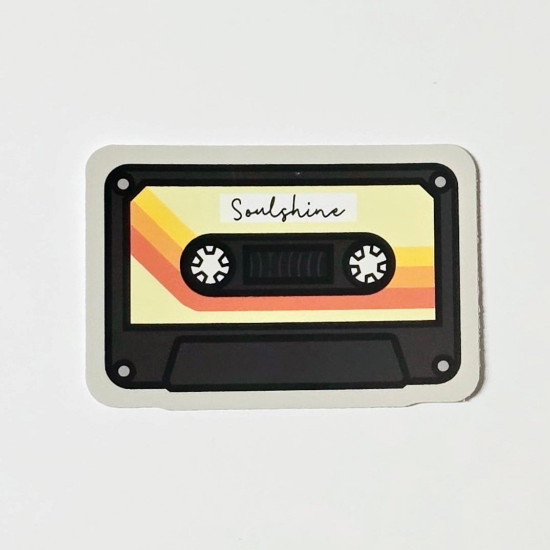 Soulshine Cassette Sticker