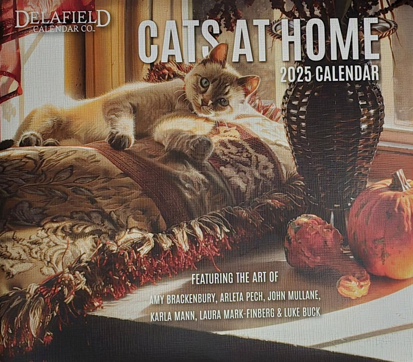 Premier Gift (Canada) Ltd - 2025 Calendar Cats At Home