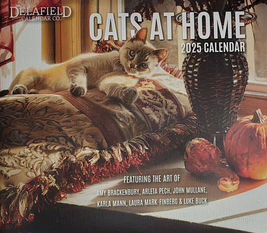 Premier Gift (Canada) Ltd - 2025 Calendar Cats At Home