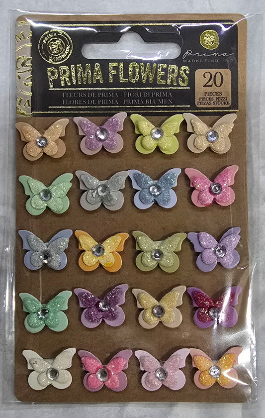 Prima Marketing :  Flowers Butterflies