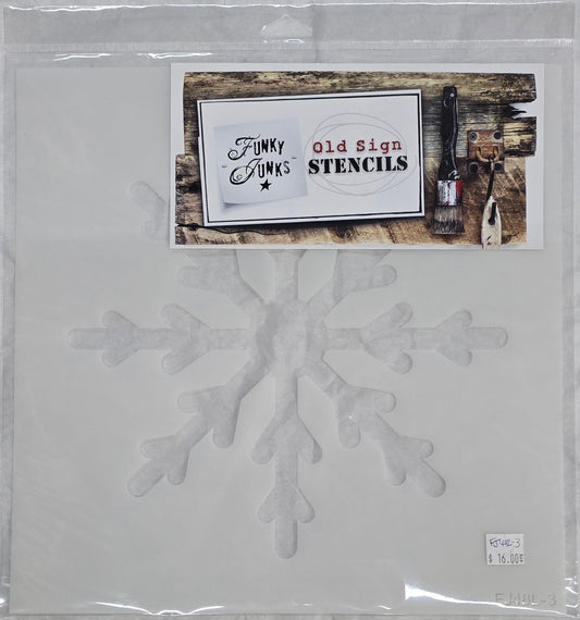 Stencil Snowflake