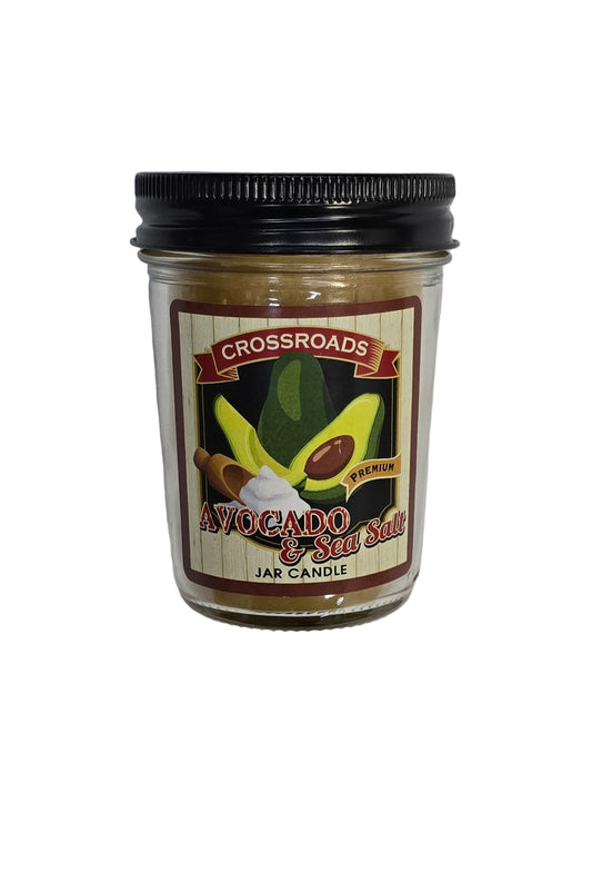 AVOCADO & SEA SALT JAR CANDLE