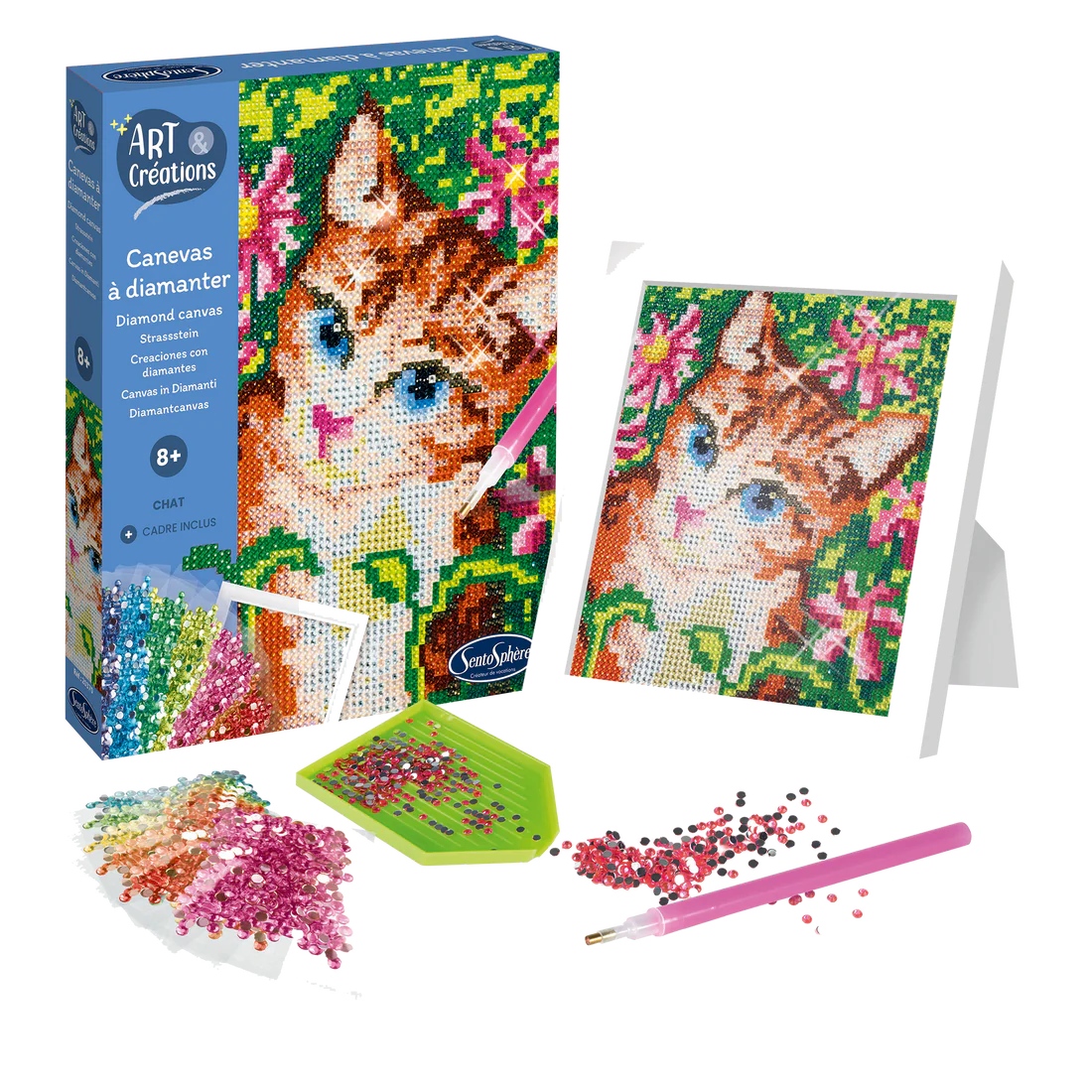 Diamond Canvas - Cat
