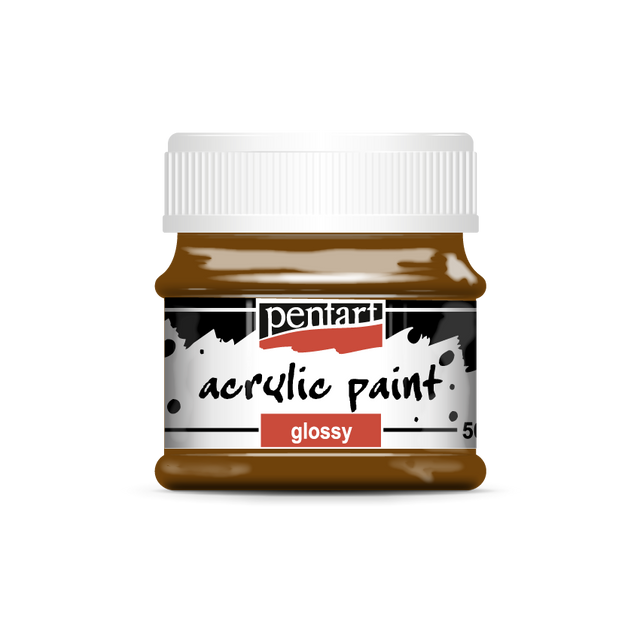 Pentart - Glossy Acrylic Paint - Colour Variety 50ml