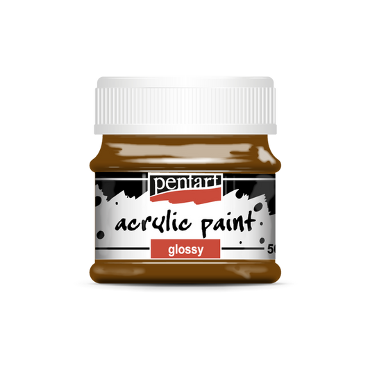 Pentart - Glossy Acrylic Paint - Colour Variety 50ml