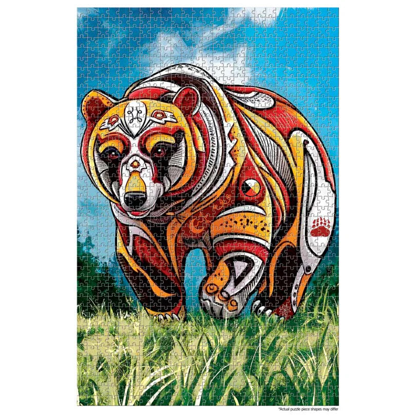 Indigenous Puzzle Spirit Bear 1000 Pieces