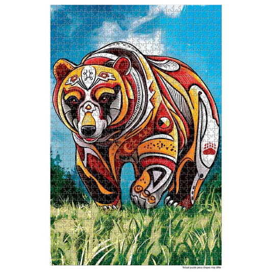 Indigenous Puzzle Spirit Bear 1000 Pieces