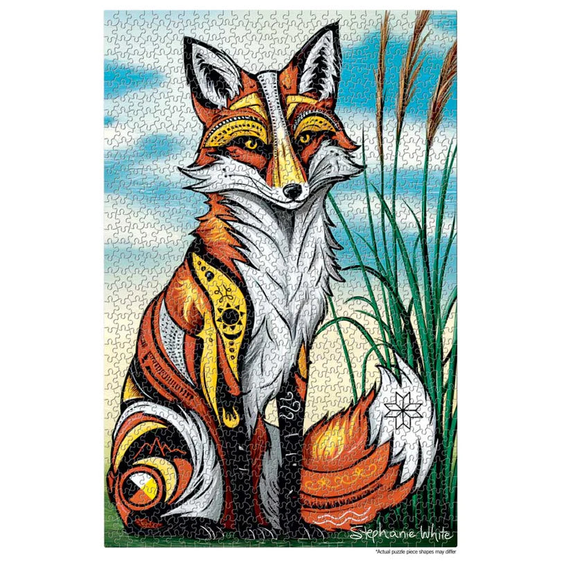 Indigenous Puzzle Spirit Fox 1000 Pieces
