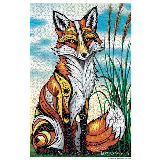 Indigenous Puzzle Spirit Fox 1000 Pieces