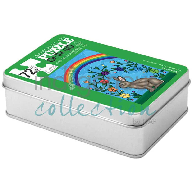 Indigenous Travel Puzzle Waabooz 72 Pieces