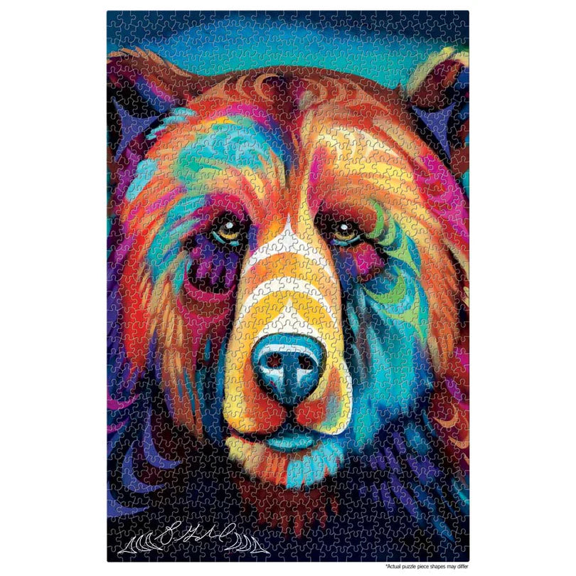 Indigenous Puzzle Sacred Paint: Ethereal Passage 1000 Pieces