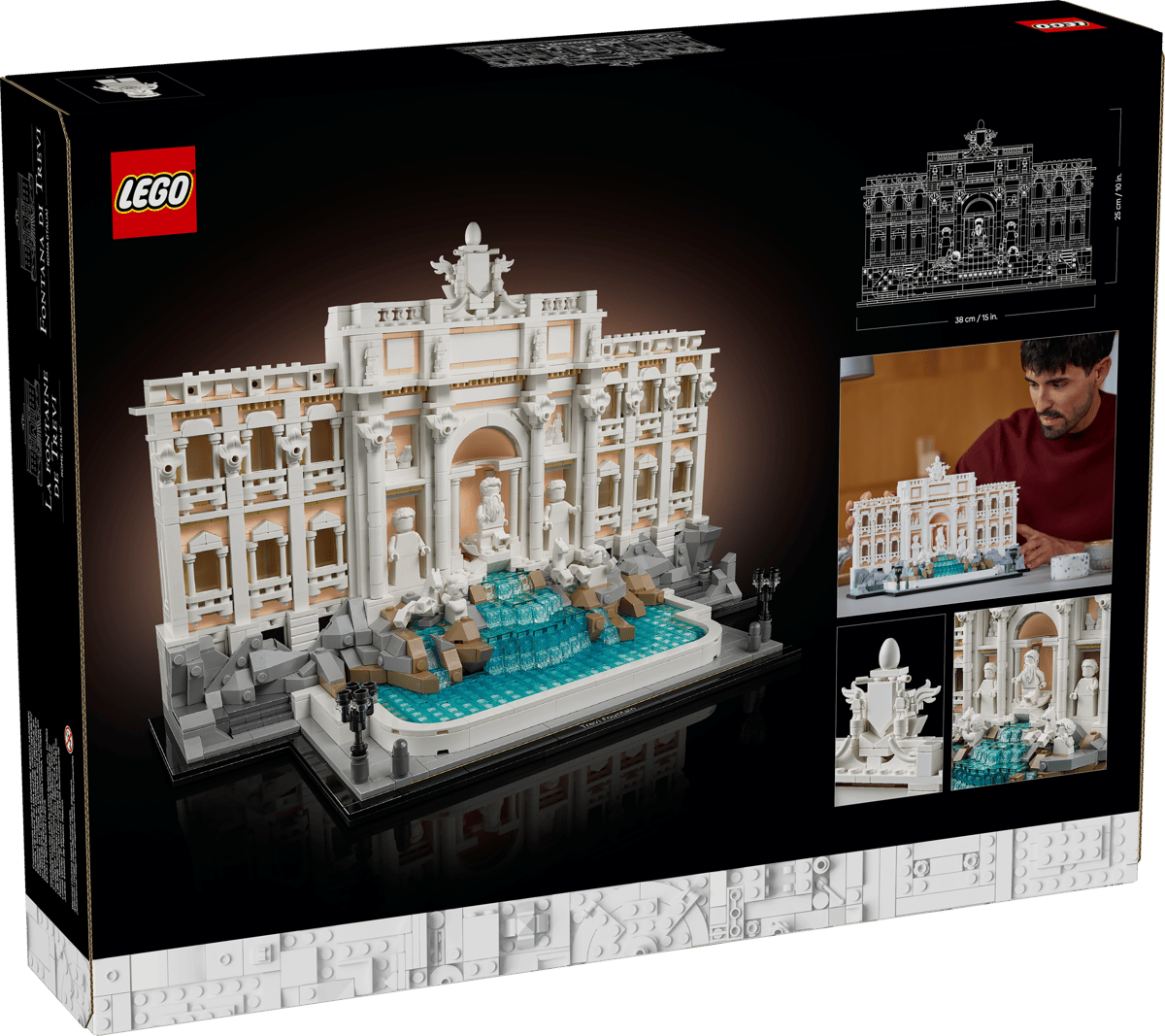 Lego Architecture : Trevi Fountain