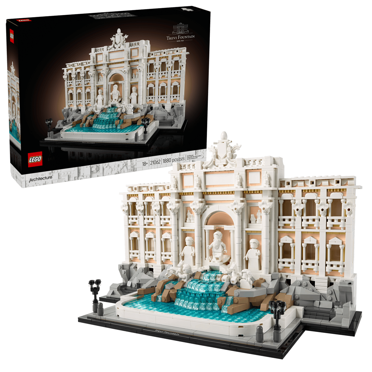 Lego Architecture : Trevi Fountain