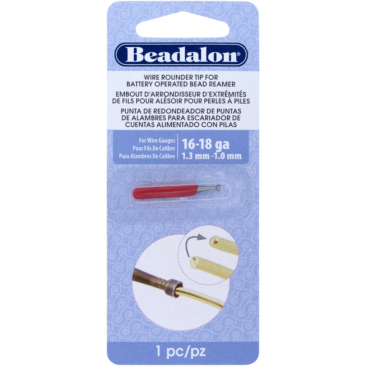 Beadalon : Wire Rounder Tip For Battery Operated Bead Reamer