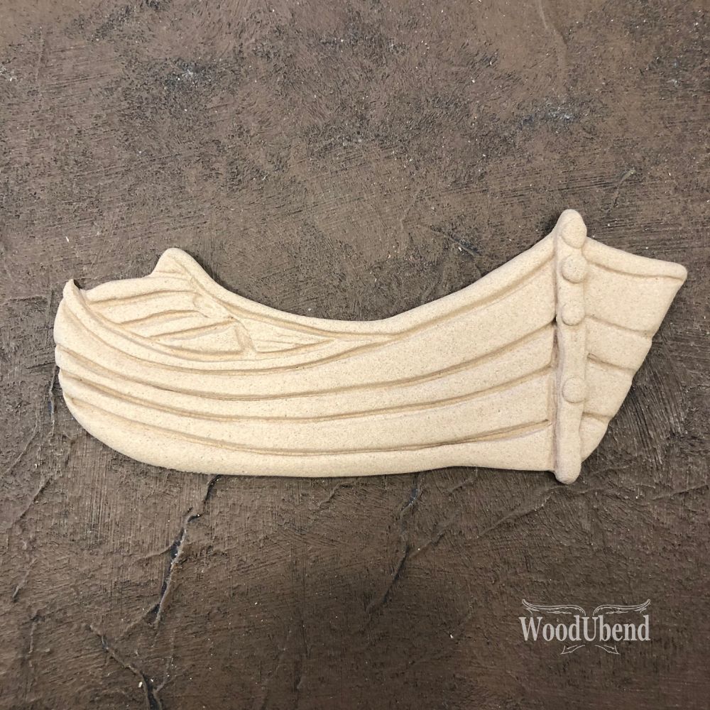 Woodubend Pack of 2 Large Wooden Boats