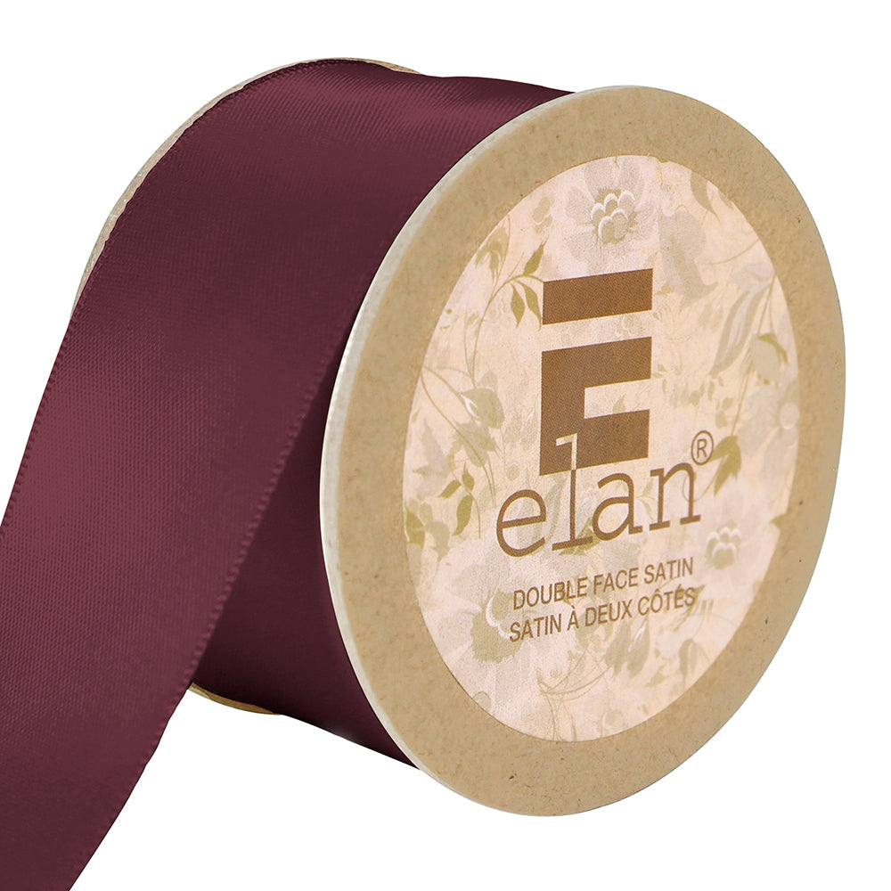 ELAN Double Face Satin Ribbon 36mm x 5m - Colour Variety
