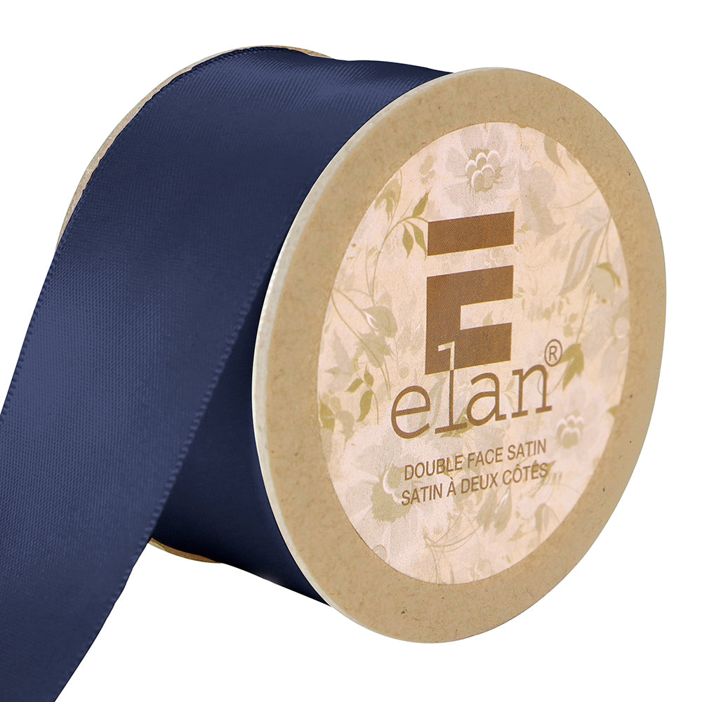 ELAN Double Face Satin Ribbon 36mm x 5m - Colour Variety