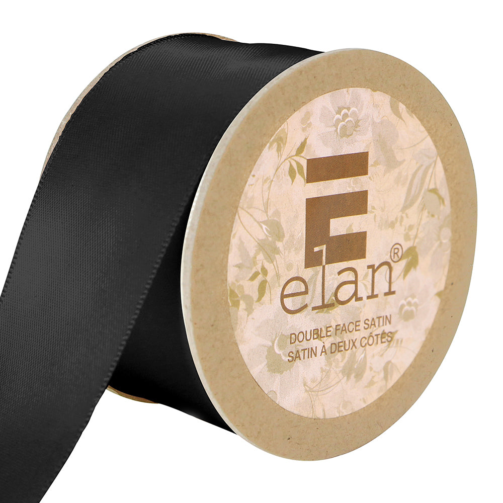 ELAN Double Face Satin Ribbon 36mm x 5m - Colour Variety