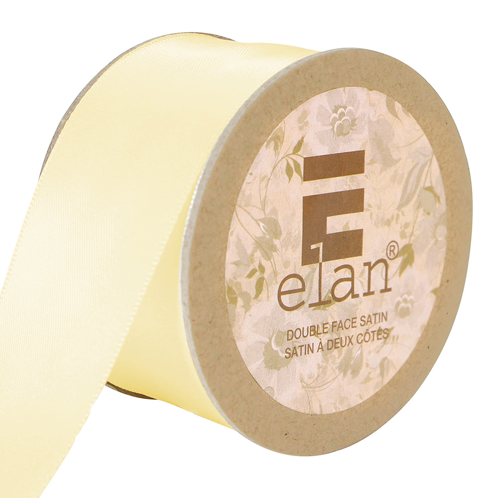ELAN Double Face Satin Ribbon 36mm x 5m - Colour Variety