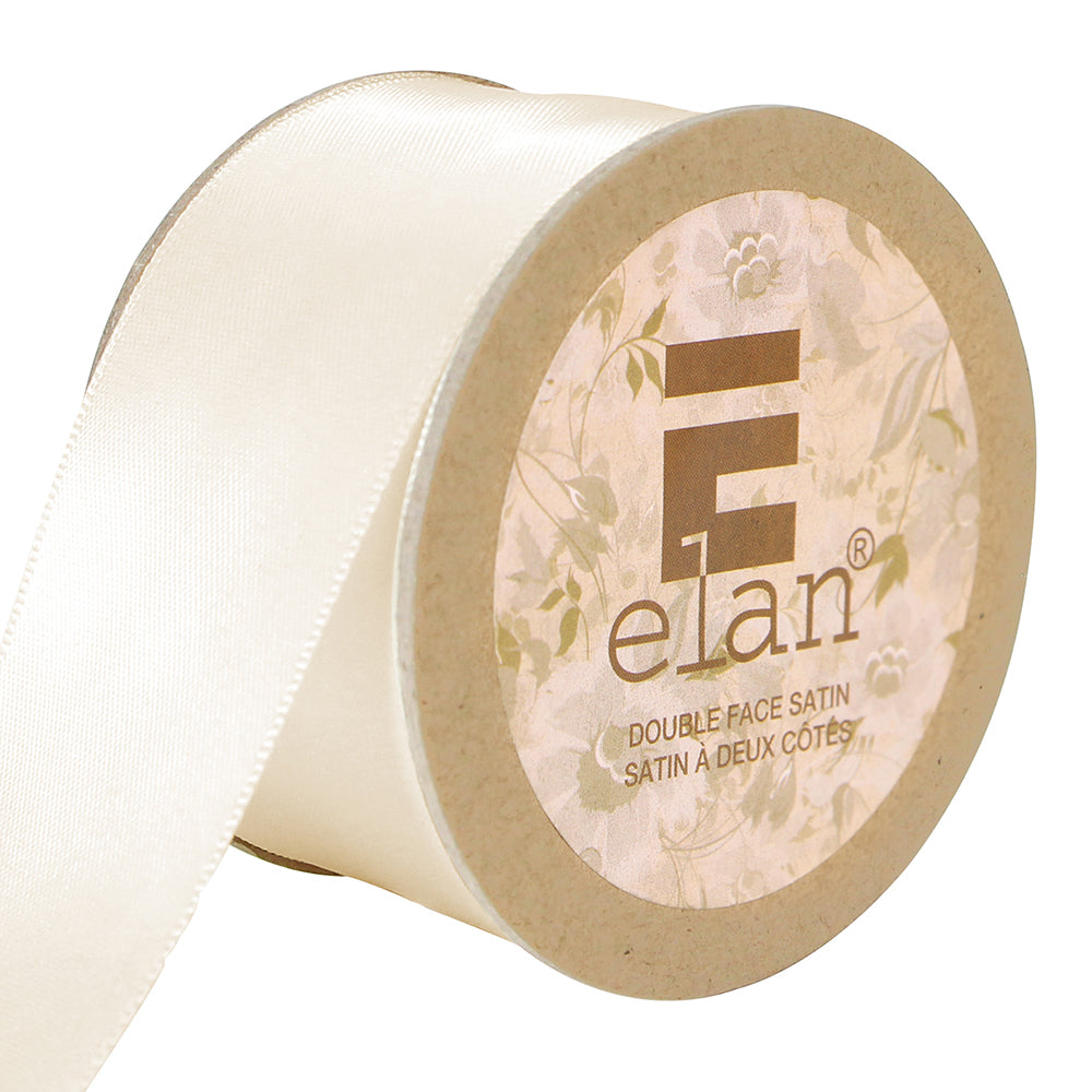 ELAN Double Face Satin Ribbon 36mm x 5m - Colour Variety