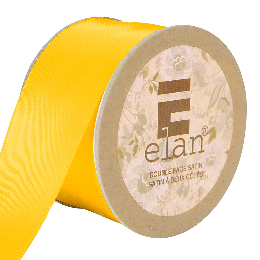 ELAN Double Face Satin Ribbon 36mm x 5m - Colour Variety
