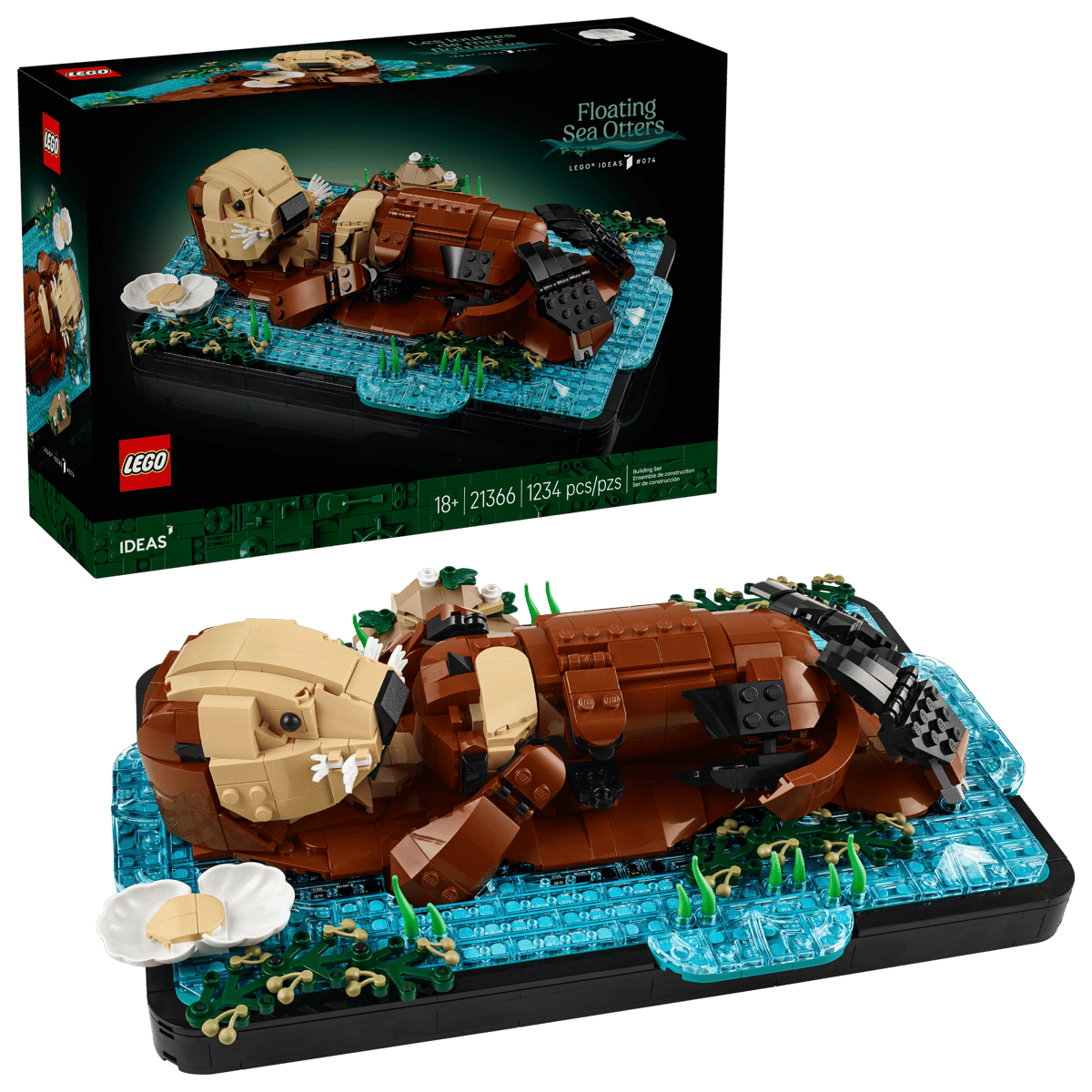 Lego Ideas : Floating Sea Otters
