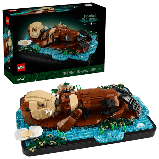 Lego Ideas - Floating Sea Otters