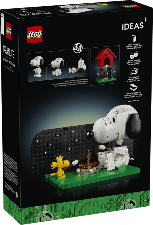Lego Ideas - Peanuts : Snoop's Doghouse