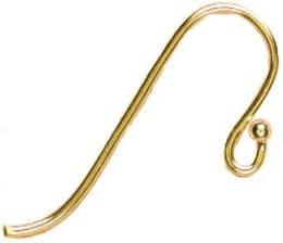 14 k Gold Plate Bail Hook 8 pc
