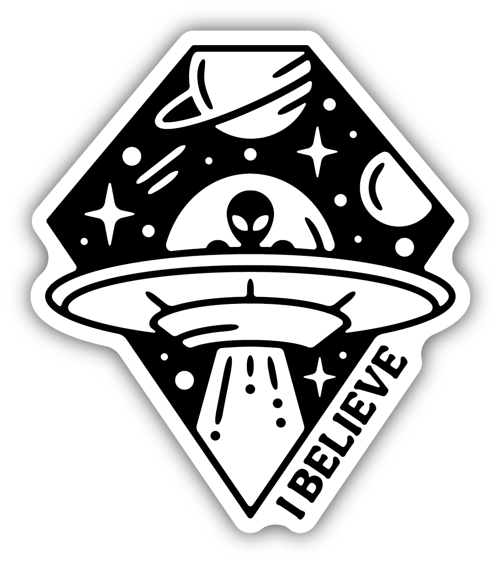 I Believe Sticker