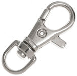 Swivel Clips - Plated Sliver 10 pack