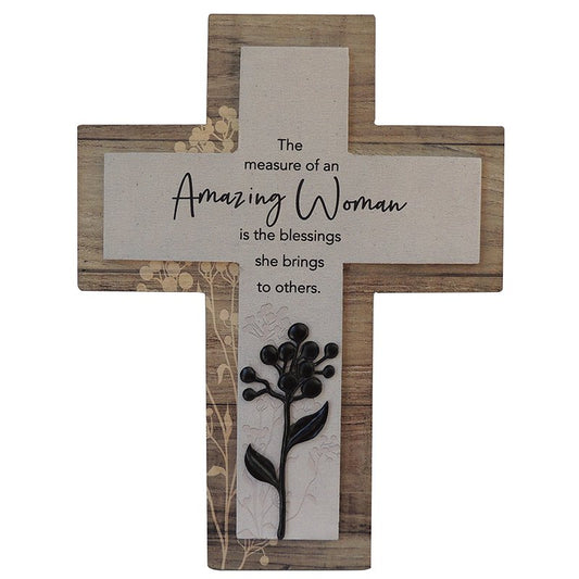 Amazing Woman Wall Cross