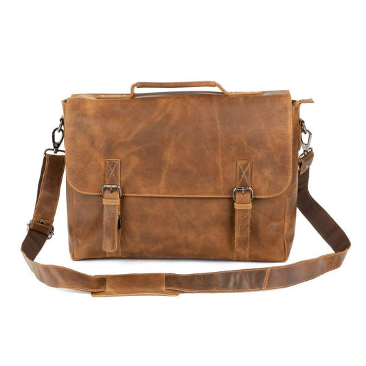 Greenwood Leather - Leather Laptop Bag Portland