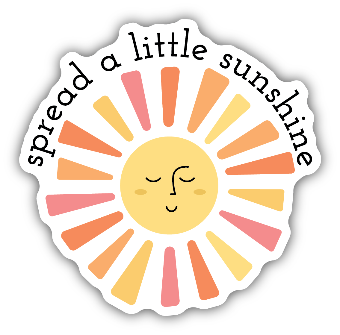 Spread A Little Sunshine Sticker