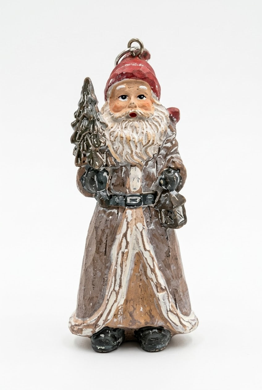 WOODLAND SANTA ORNAMENT