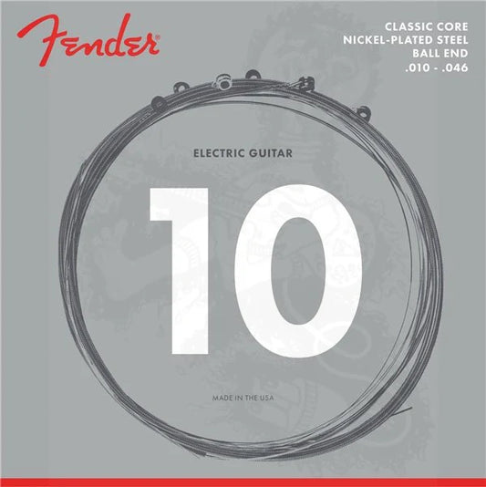 FENDER .010 -.046 CLASSIC CORE ELECTRIC GUITAR STRINGS