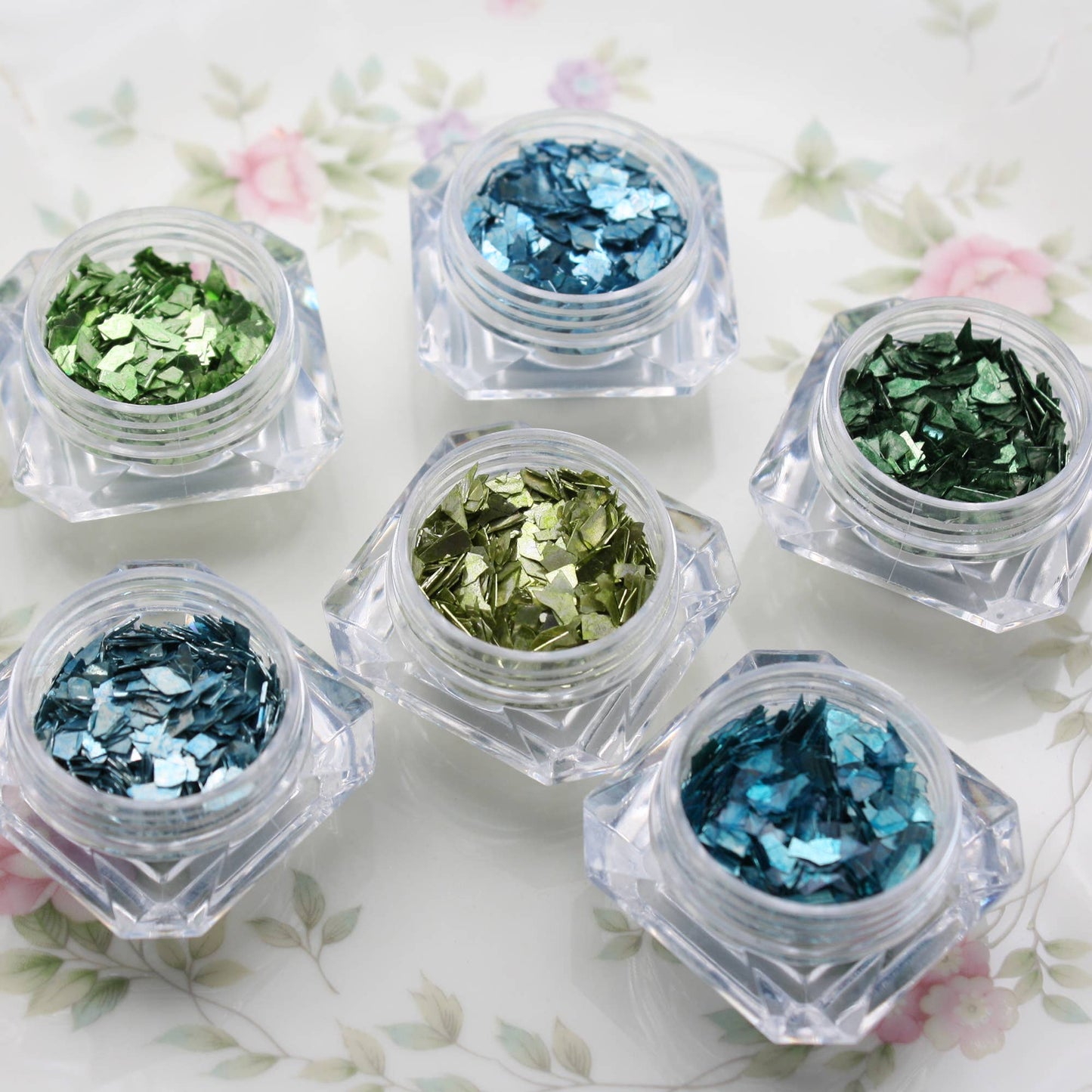 Meyer Imports : Super Shards - Blues & Greens - 6 Glitters