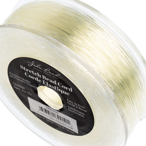 Stretch Bead Cord 0.7mm -Clear