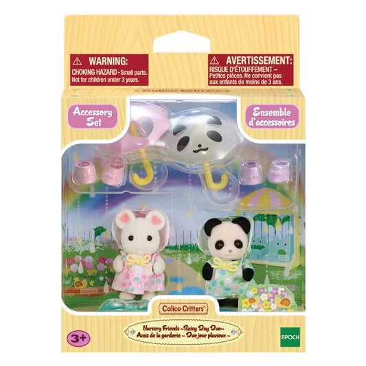 Calico Critters - Nursery Friends - Rainy Day Duo