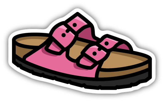 Pink Sandal Sticker