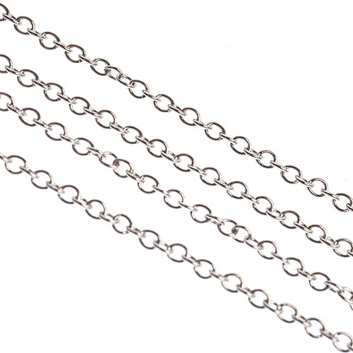 Stainless Steel Rolo Chain 1m Links