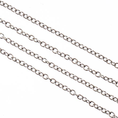 Stainless Steel Rolo Chain 1m Link